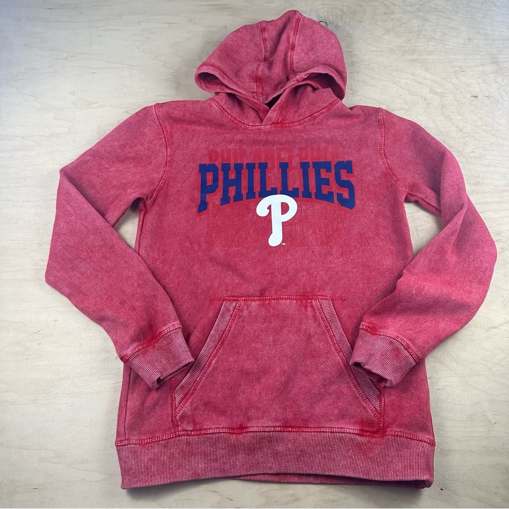 Genuine Merchandise Red Phillies Kids Hoodie